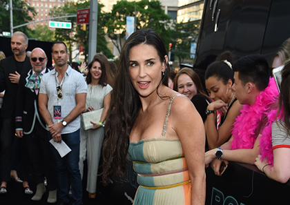 Demi Moore NewYork Premiere ROUGHNIGHT