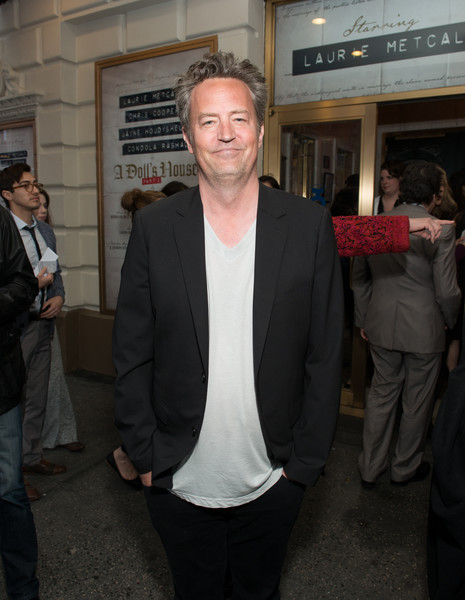 Matthew Perry Opening Night Broadway Lucas