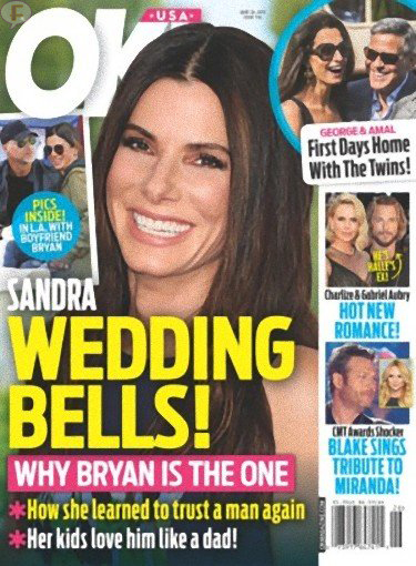 Sandra Bullock wedding bells ok