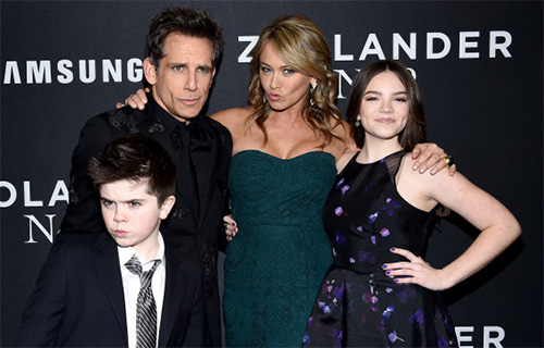 ZOOLANDER 2 BEN STILLER FAMILY