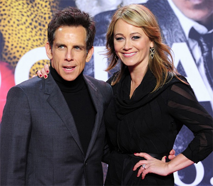 ben stiller wife christine taylor