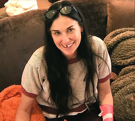 demi moore without dentures