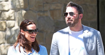 jen garner ben affleck smiling