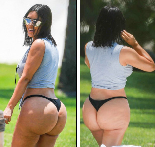 kim k fatass