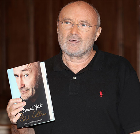 phil collins not dead yet book