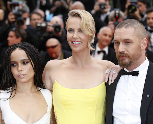 zoe charlize tom cannes