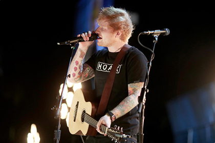 Ed Sheeran 59th GRAMMY Awards RoamingShow
