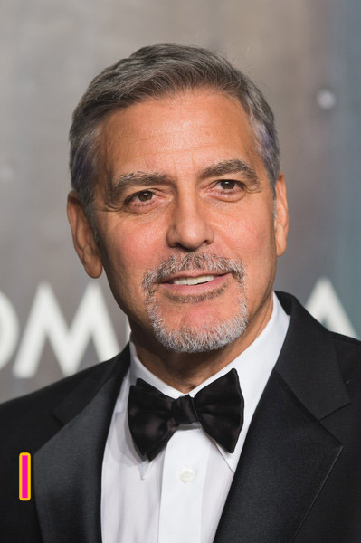 George Clooney Lost Space Anniversary party