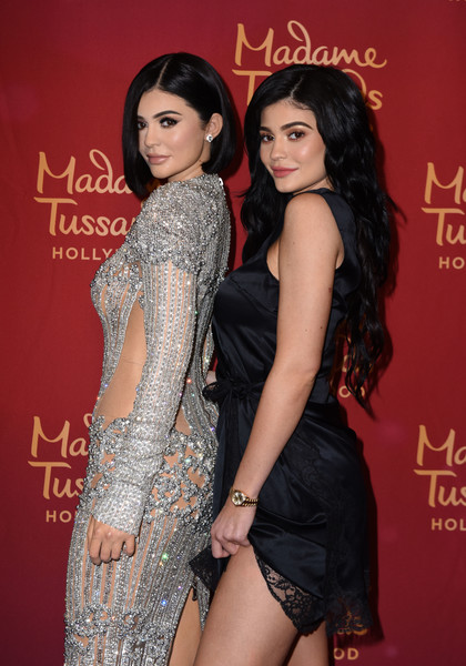 Kylie Jenner Unveils madame tussaud wax figure