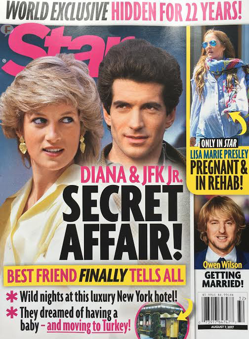 Princess Diana John F Kennedy Jr Affair Star