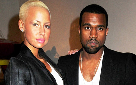 amber rose kanye west relationship