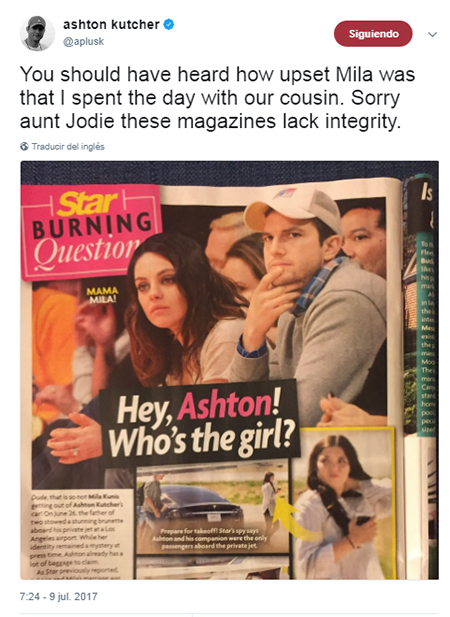 ashton kutcher tweet