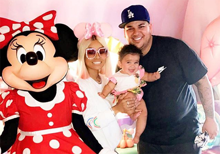 blac chyna baby dream rob kardashian minie