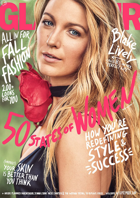 blake lively glamour cover