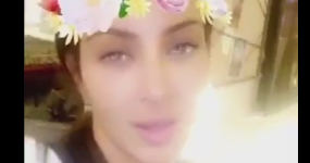 Kim Kardashian pillada con cocaína en su Snapchat!? What?
