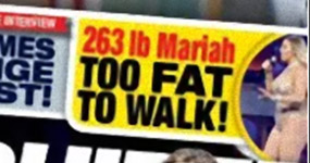 Mariah Carey muy gorda para caminar? WTF? LOL!