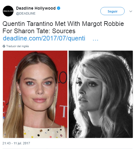 margot robbie sharon tate