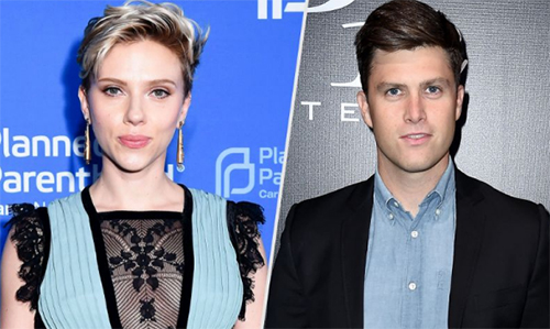 scarlett johansson colin jost