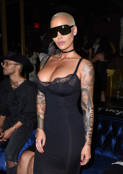 Amber Rose Kat Von Beauty Fragrance Launch