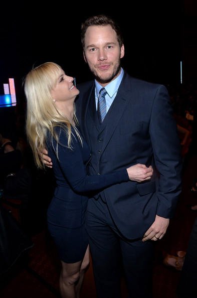 Anna faris chris pratt CinemaCon 2014