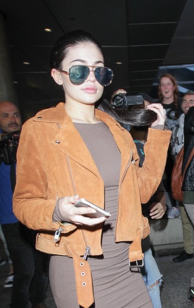Kylie Jenner Arrives LAX Airport