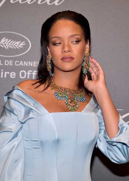 Rihanna Chopard Space Party Photocall 70th