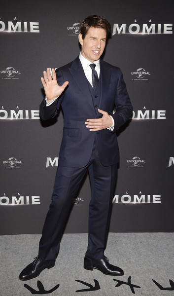 Tom Cruise Mummy Paris Premiere Le Grand
