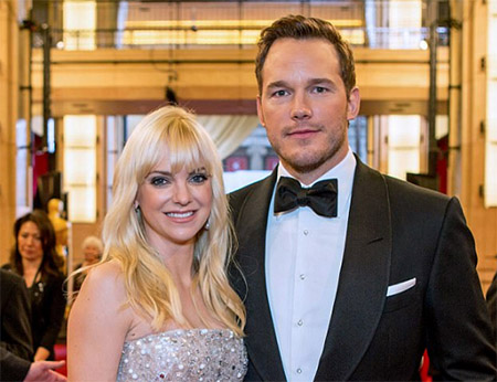 anna faris chris pratt event