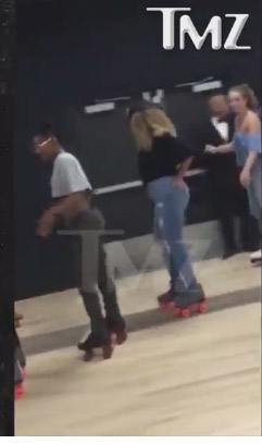 beyonce skating