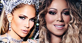 JLo y Mariah Carey para Paper Magazine. What?