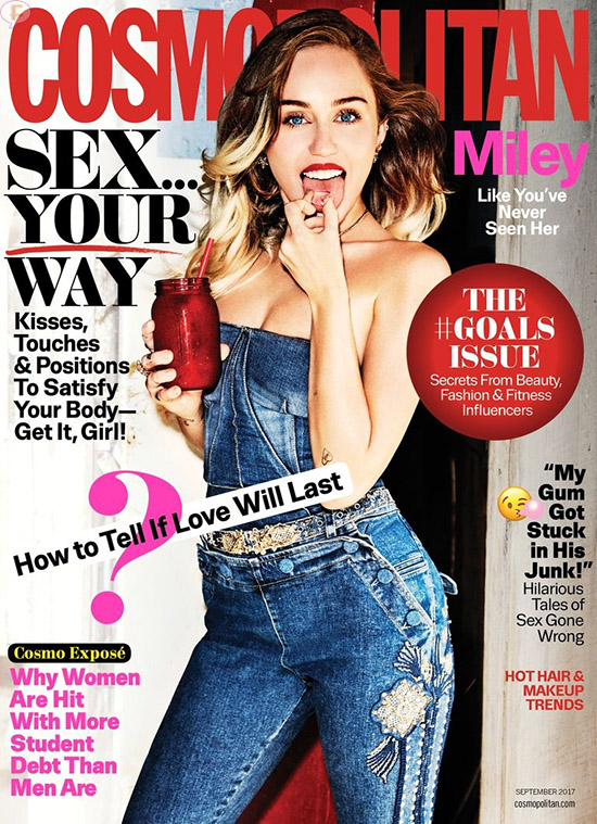 miley cyrus cosmopolitan cover