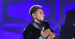 Usher niega haber estado con esa mujer en el hotel!