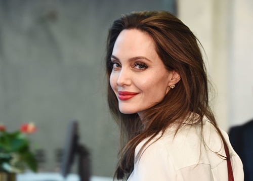 Angelina Jolie Visits United Nations High
