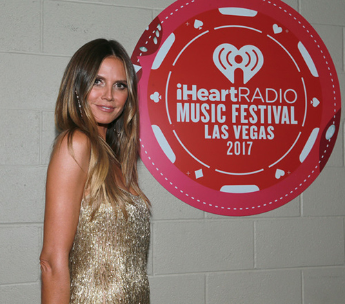 Heidi Klum 2017 iHeartRadio MusicFestival