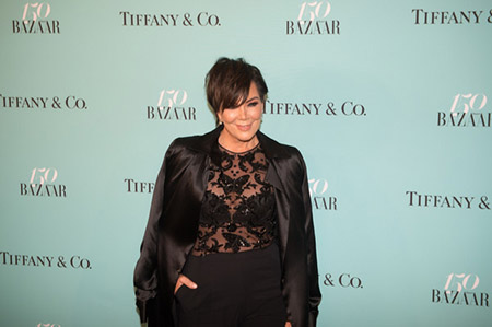 Kris Jenner Harper BAZAAR 150th Anniversary