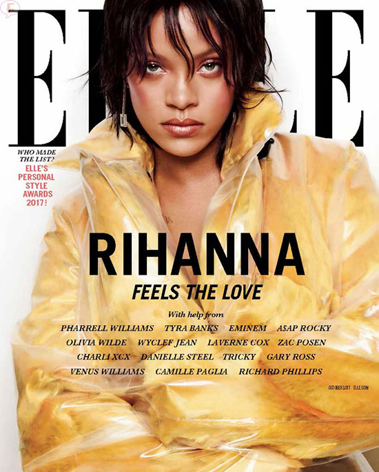 Rihanna ELLE October Cover 2