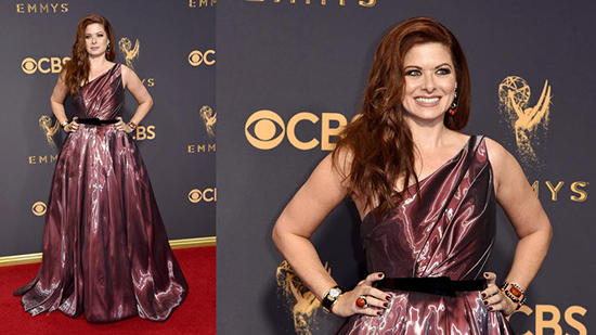 debra messing emmys 2017