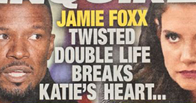 Jamie Foxx traicionó a Katie Holmes!! (Enquirer)