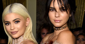 Kendall y Kylie Jenner sacan bolso de cajita de comida china. FAIL!