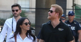 Pic: Meghan Markle y el Principe Harry tomados de la mano!