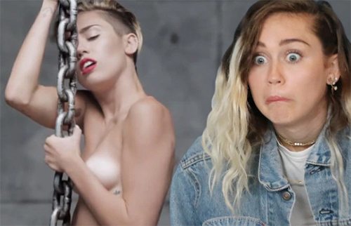 miley cyrus talks wrecking ball