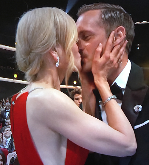 nicole kidman alexander skarsgaard kiss