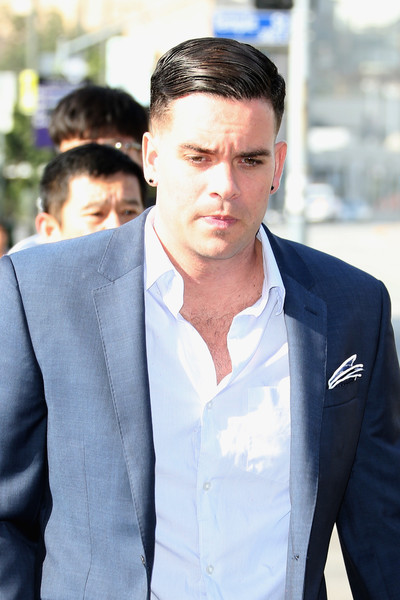 Mark Salling Court Appearance pic