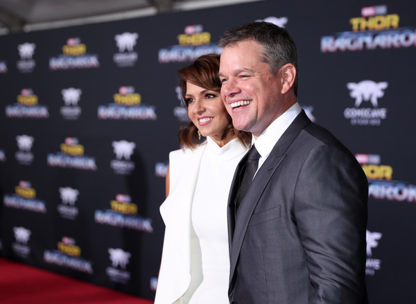Matt Damon World Premiere Marvel Studios Thor