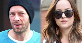 Chris Martin y Dakota Jonhson juntos!