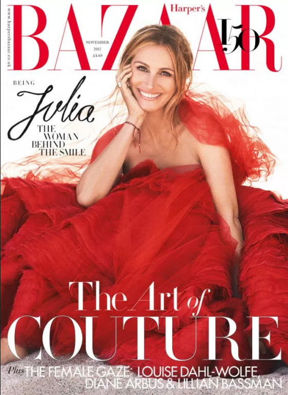 julia roberts hapers bazaar november 2017 1