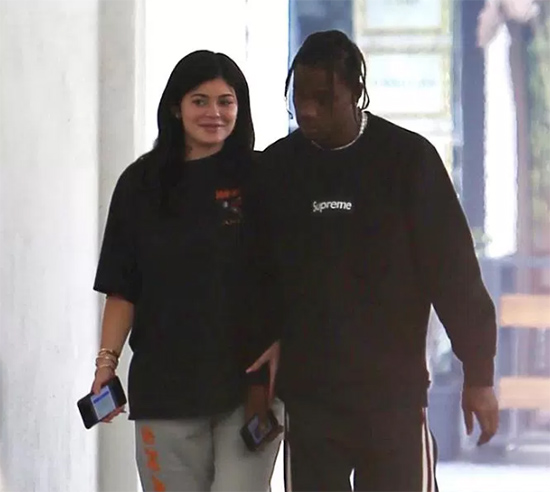 kylie jenner travis scott LA