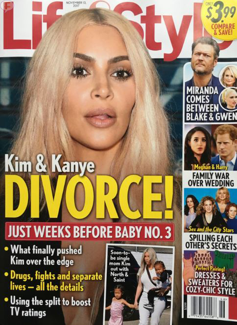 Kim Kardashian Divorce Life Style Cover