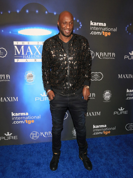 Lamar Odom Maxim Magazine Annual Halloween 3m