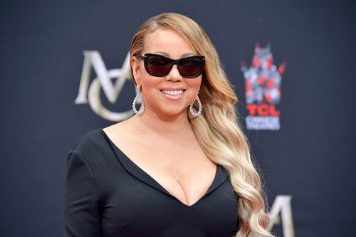 Mariah Carey Mariah Carey Hand Footprint Ceremony